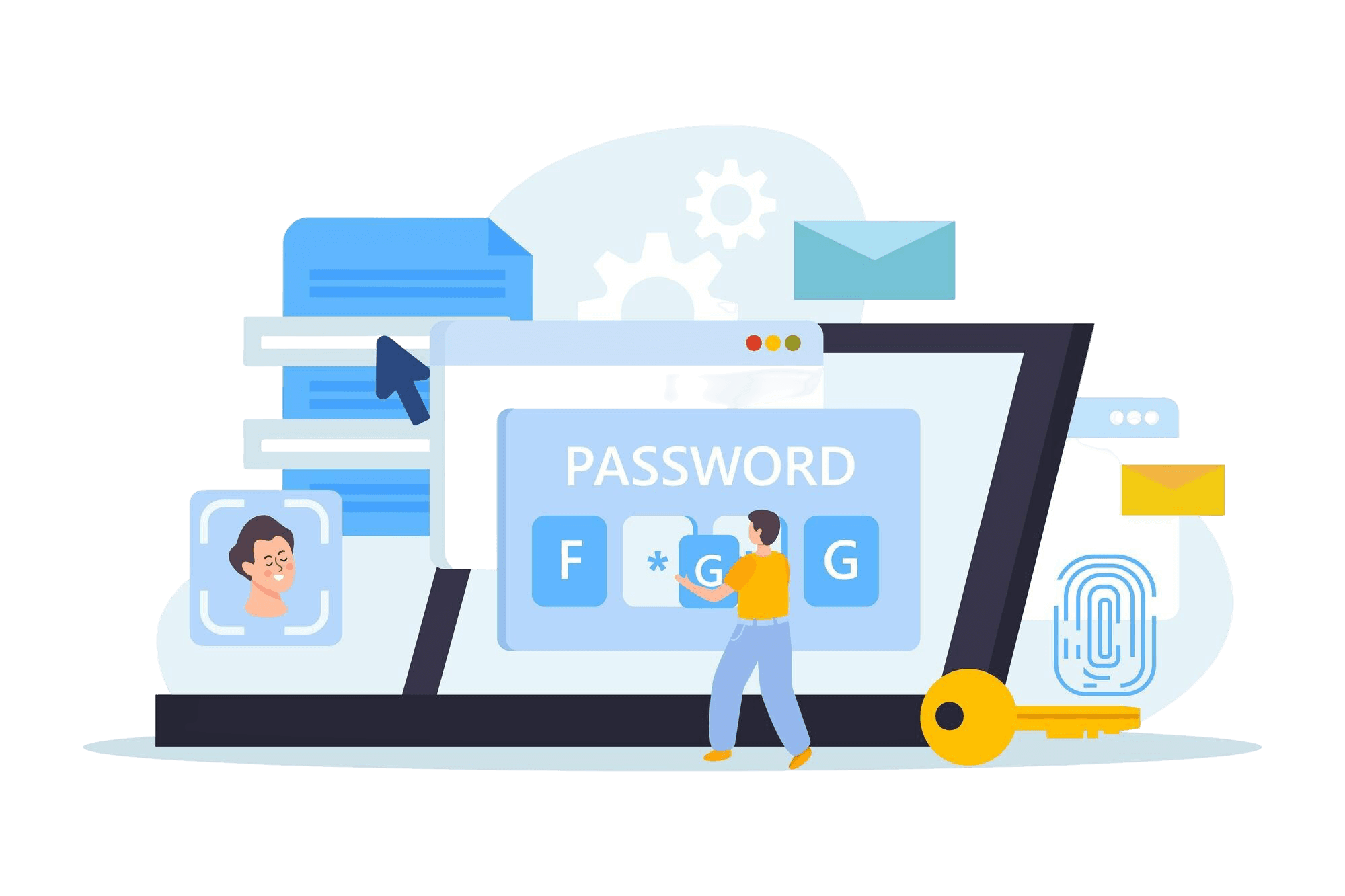 Forgot password illustration